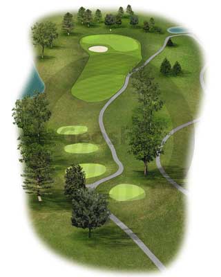 golf course graphics